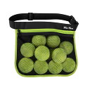 テニスボールバンドホルダーピックルボール/卓球ボールバッグ12-16個のテニスボールまたはピックルボールボールを簡単に収納多機能アクセサリーとギフトレディースメ...