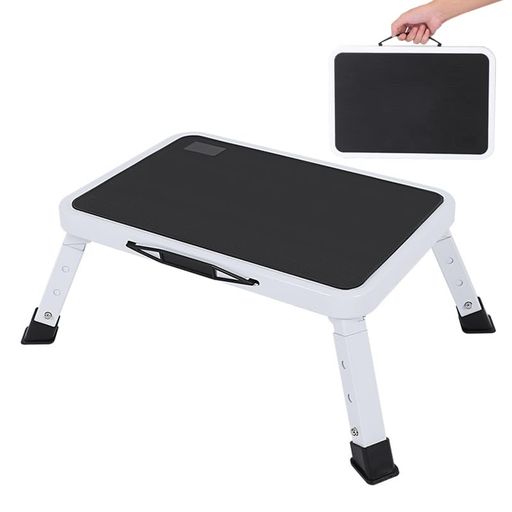 踏み台踏み台折りたたみ伸縮脚立ハン三段調整可能高さ17-23cmベアリング150kg収納便利ステップ掃除用車..