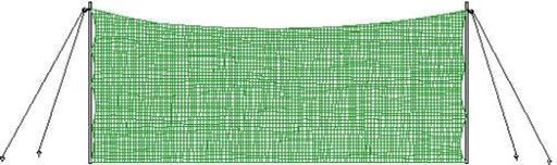 SSK(エスエスケイ)野球グラウンド備品バックネットグリーンSN019G