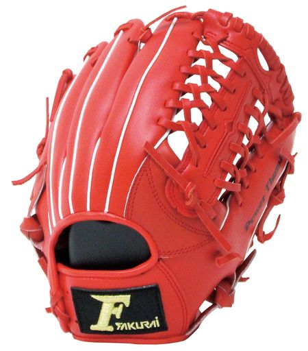 ファルコン一般用軟式グラブLH(右投げ)FG-6003レッドS
