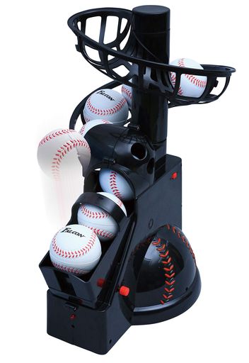 サクライ貿易(SAKURAI)FALCON(ファルコン)野球トスマシーンピッチングマシンバッティングマシーン前か..