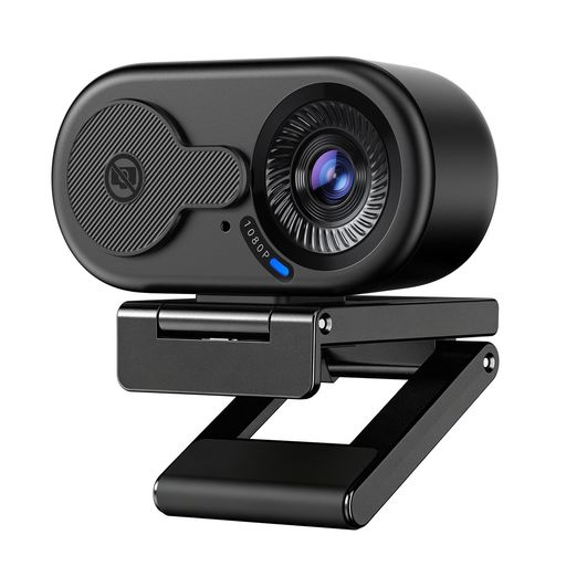 EMEET C100 1080P Webカメラ 66°視野角 内蔵マイク 金属製クリップ 一体型プライバシーシャッター ウェブカメラ EMEETLINK利用可能 1/4インチ三脚穴 パソコンカメラ 在宅勤務 オンライン授業 会議 …
