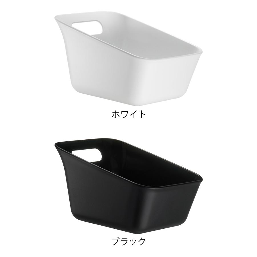 Rakuten - 洗面器 スクエア バスグッズ ホワイト ブラック 浴室 バスルーム 日本製 岩谷マテリアル imd アイムディー レットー