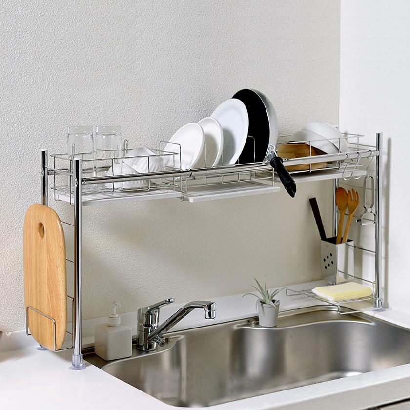 KAWAKI モイストレイ単体 交換用 水切り 水切りラック 吸水 吸水トレー シンク上 ［ KAWAKI シンク渡しタイプ用 モイストレイ(3.0)