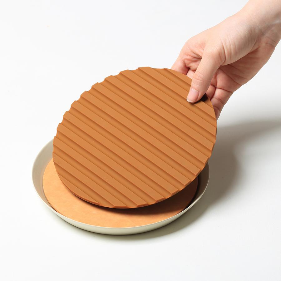 Rakuten - 鍋敷き イデアコ ウスモノ シリコン 丸 鍋置き 食洗機OK テーブルウェア キッチン用品 キッチン雑貨 トリベット