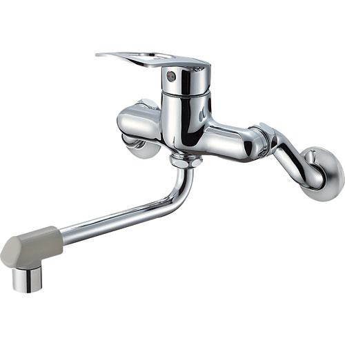 Rakuten - SANEI 壁付き2穴 シングル混合栓(キッチン用) (水栓)SANEI K1700ED-4UR-13