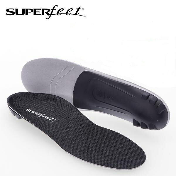 SUPERfeet スーパーフィート All-Purpose Support Low Arch インソール ブラック 中敷き レディース メンズ 靴 シューズ かかと サイズ調整 防臭対策