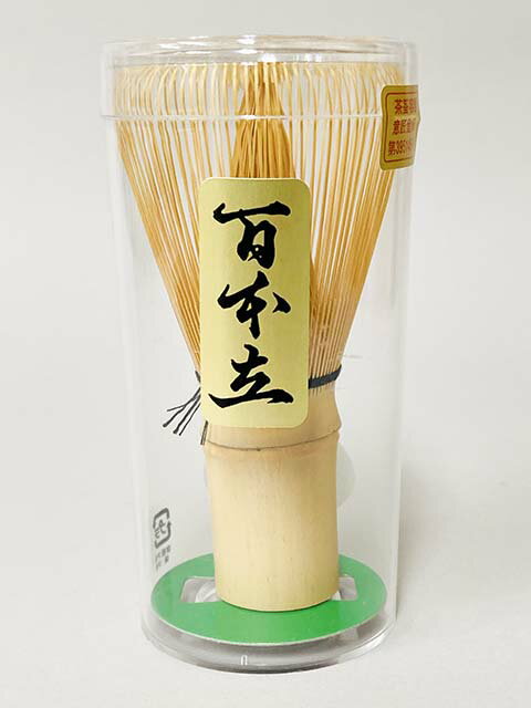 茶筌　白竹　100本立（茶筅）