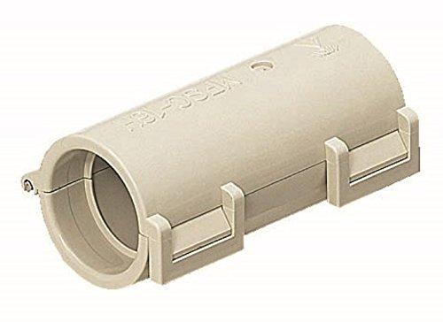 未来工業 PF管用半割れカップリング PF単層波付管16 ベージュ 10個(2)