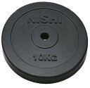 NISHI(ニシ・スポーツ) SDラバープレート28 φ28mmバー用 10.0kg T2825