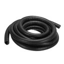 DMiotech 21 mm x 17 mm x 4 M ナイロン スプリットなし コルゲートチューブ 屋内屋外コード管理 ラップ整頓 オフィス ガーデン用