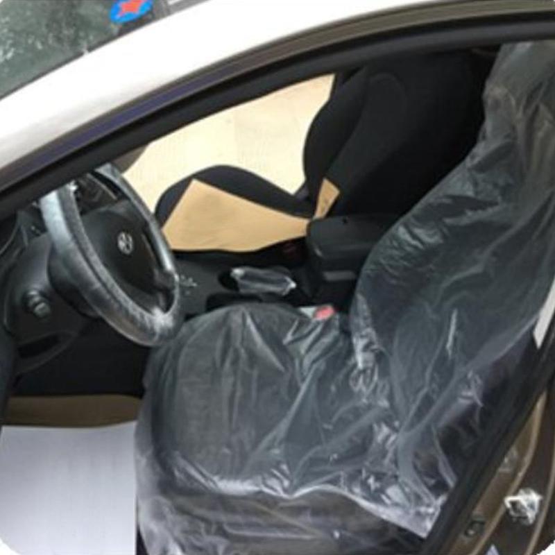 Fumemo 自動車 車 使い捨て 装着 簡易 ビニール カバー 車検...(2)