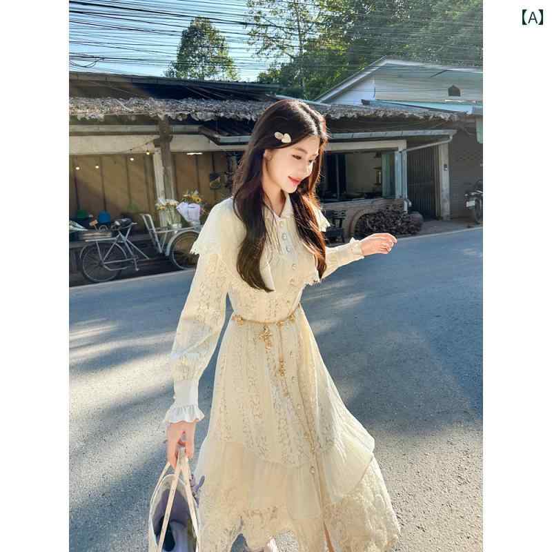 アローブ✨タグ付新品未使用 刺繍ノースリーブワンピース ホワイト系 サイズ2 UNITED ARROWS - 【WHITE】【S(36)】レース ノースリーブ