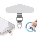 ANZOBEN スマホストラップ ストラップホルダー スマホ 携帯ストラップホルダー 丈夫 20kgまでの荷重量 回転 充電出来る 全機種対応 落下紛失防止(3)