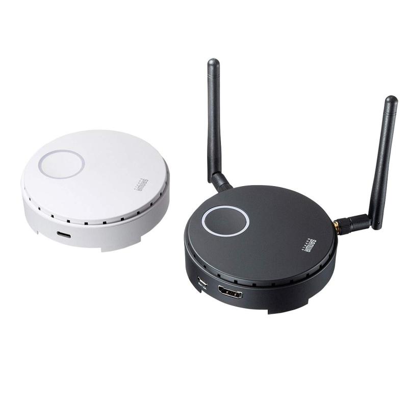 サンワサプライ ワイヤレスHDMIエクステンダー(USB3.1 Type-C接続用) VGA-EXWHD6Cシリーズ