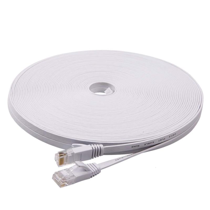 LANケーブル 有線ケーブル ランケーブル フラットタイプ CAT6準拠 有線lanケーブル RJ45コネクタ フラットケーブル サーバー 企業様向け 業務用 屋外用 カテゴ