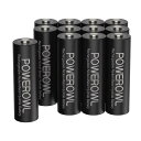 POWEROWL 単3形充電式電池、2800mAh 大容量電池 1.2V ニッケル水素電池