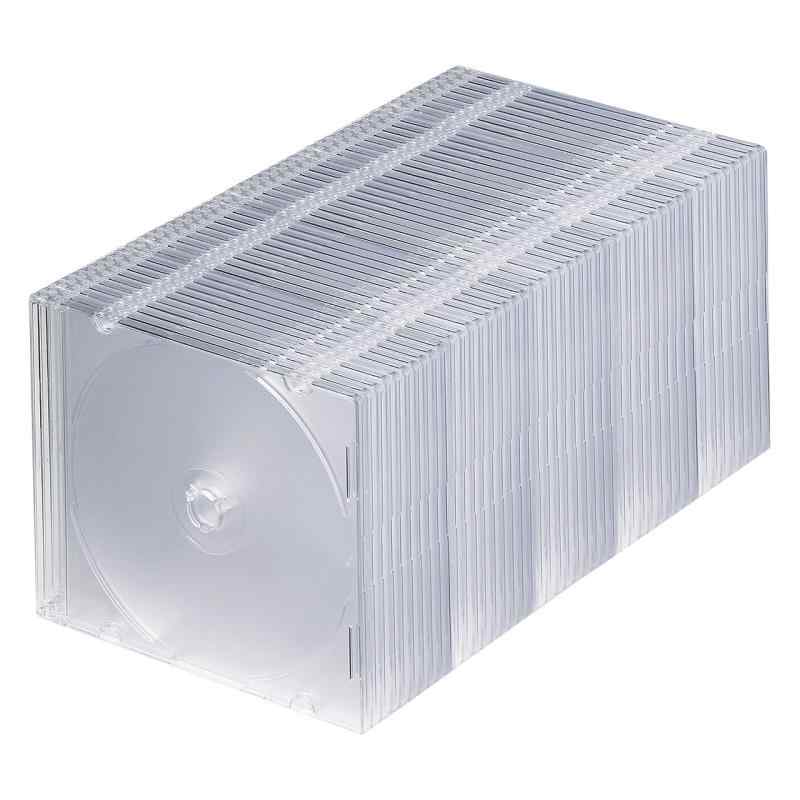 サンワサプライ スリムCD/DVD/BDケース 1枚収納 FCD-PUシリーズ