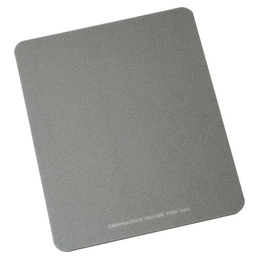 クラムワークス 精密操作 マウスパッド ミニ 樹脂製 150×180mm 【布製を超える安定認識】 CRAMPAD-mini クラムワークス 精密操作 マウスパッド ミニ 樹脂製 150×180mm 【布製を超える安定認識】 CRAMPAD-mini