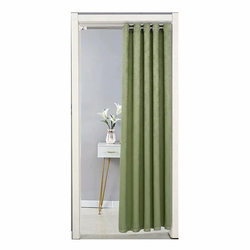 間仕切りカーテン ロング のれん 180cm丈 190cm丈 200cm丈 北欧 厚手 無地 目隠し 間仕切り ドア カー..