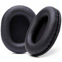 WC Wicked Cushions Sony MDR 7506 用交換用イヤーパッド |より柔らかいレザー、贅沢な低反発フォーム、比類のない耐久性 | MDR 7506 / MDR V6 / MDR CD900ST (ブラック)
