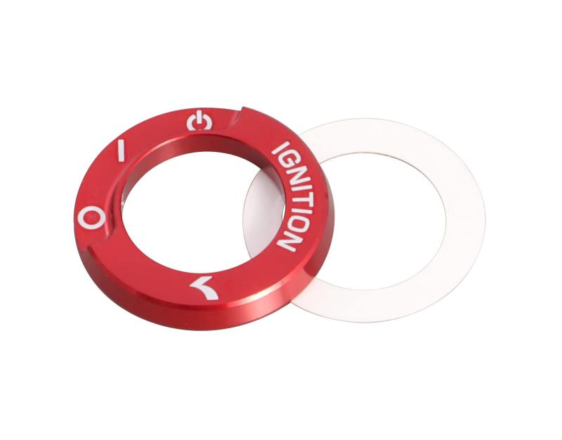 キタコ(KITACO) アルミキーボックスカバー タイプ4 (レッド) レブル250(MC49) レブル500(PC60) CL250(MC57) 556-1000420