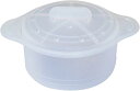 ワールドクリエイト シリコーンスチーマー 360ml クリアCOCOTTE (ココット) VIV 60060