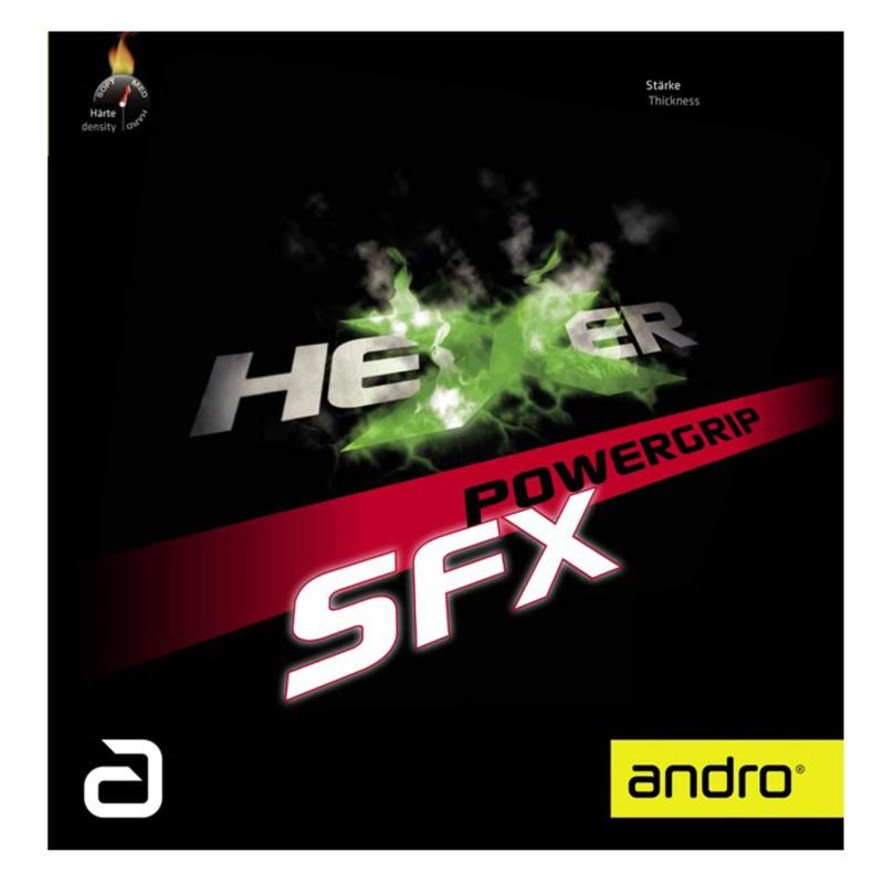 andro(アンドロ) 卓球 ラバー HEXER POWERGRIP SFX (ヘキサー パワーグリップ エスエフエックス)