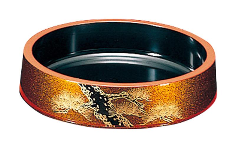 福井クラフト 寿司桶 日本製 デラックス富士桶 梨地老松