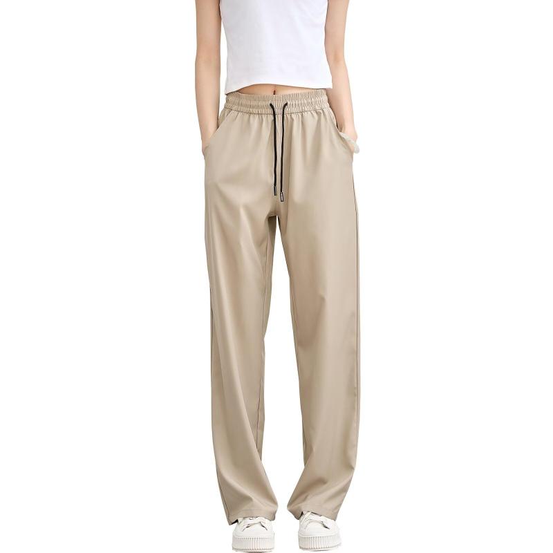 [Running sheep] ワイドパンツ レディース ジャージ 下 フィットネス ロングパンツ ゆったり トレーニ..