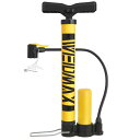 WEIDMAX 自転車 空気入れ: フロアポンプ - 仏式 米式 英式バルブ対応 超軽量 自動車ポンプ ロードバイク/浮き輪/ボール用