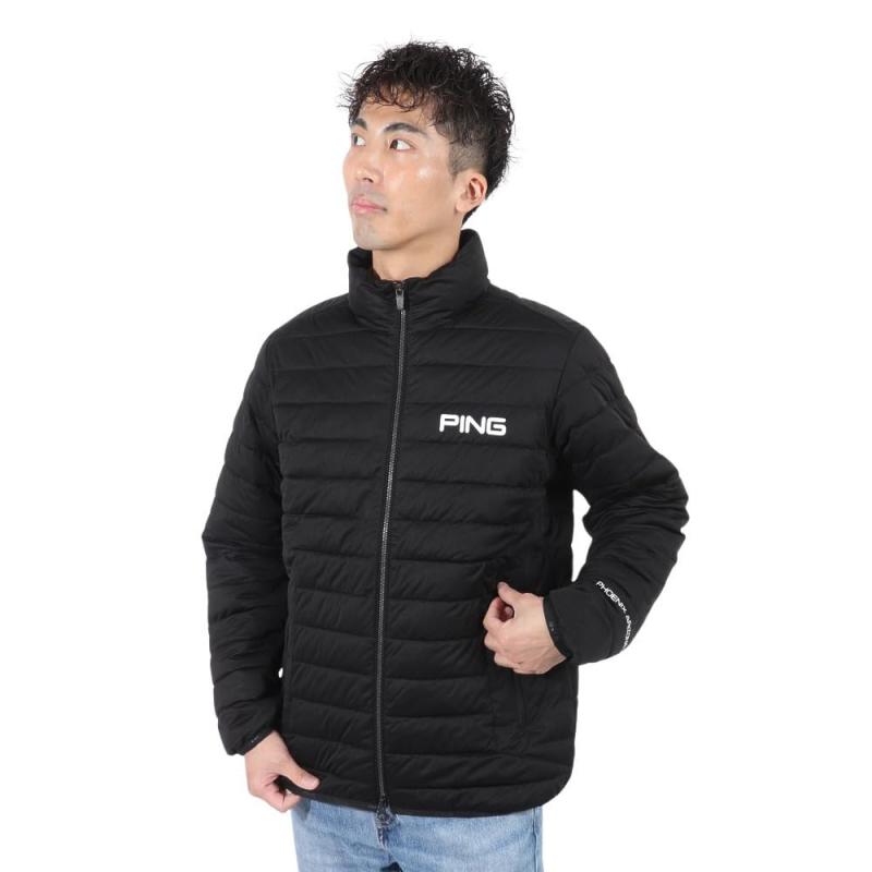 [Ping] メンズ 中綿 フルジップブルゾン (Arizona rock camo柄・ストレッチ) / ゴルフ / 621-3220005