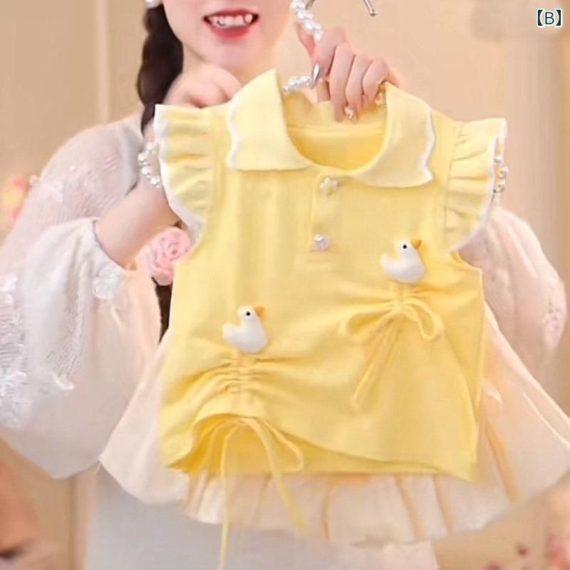 ベビー服　夏用　ウェア 夏の 女の子用 ベビー 服 可愛くて かわいい オンラインで 半袖 花の つぼみ ショート パンツ スーツ 女の子 夏服