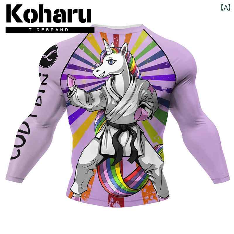 ランニングウェア　スポーツ　メンズ カジュアル 速乾 通気性 スリムフィット ブラジリアン 柔術 トレ..