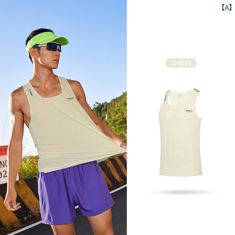 ランニングウェア　スポーツ　メンズ 361 フェイ ラン エア スポーツ ベスト メンズ 2025夏 通気性 速乾 ウェア マラソン ランニングウェア