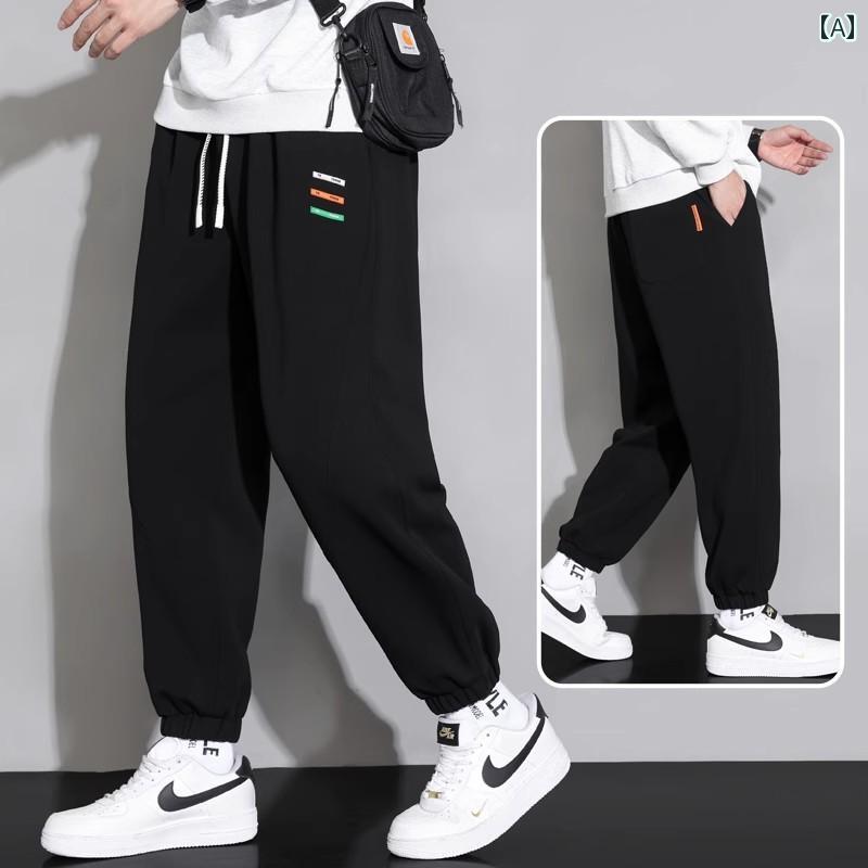 ストレート　パンツ　メンズ カジュアル パンツ メンズ ゆったり 大きいサイズ 夏 薄手 メンズパンツ 大きめ サイズ 2025年 スポーツ