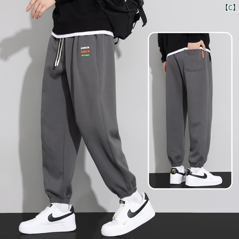 ストレート　パンツ　メンズ カジュアル パンツ メンズ ゆったり 大きいサイズ 夏 薄手 メンズパンツ 大きめ サイズ 2025年 スポーツ