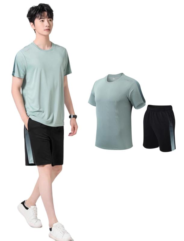[Beatgos] スポーツウェア メンズ レディース 上下 4点セット ランニングウェア テニスウェア トレーニング お洒落 吸汗 速乾 男女兼用