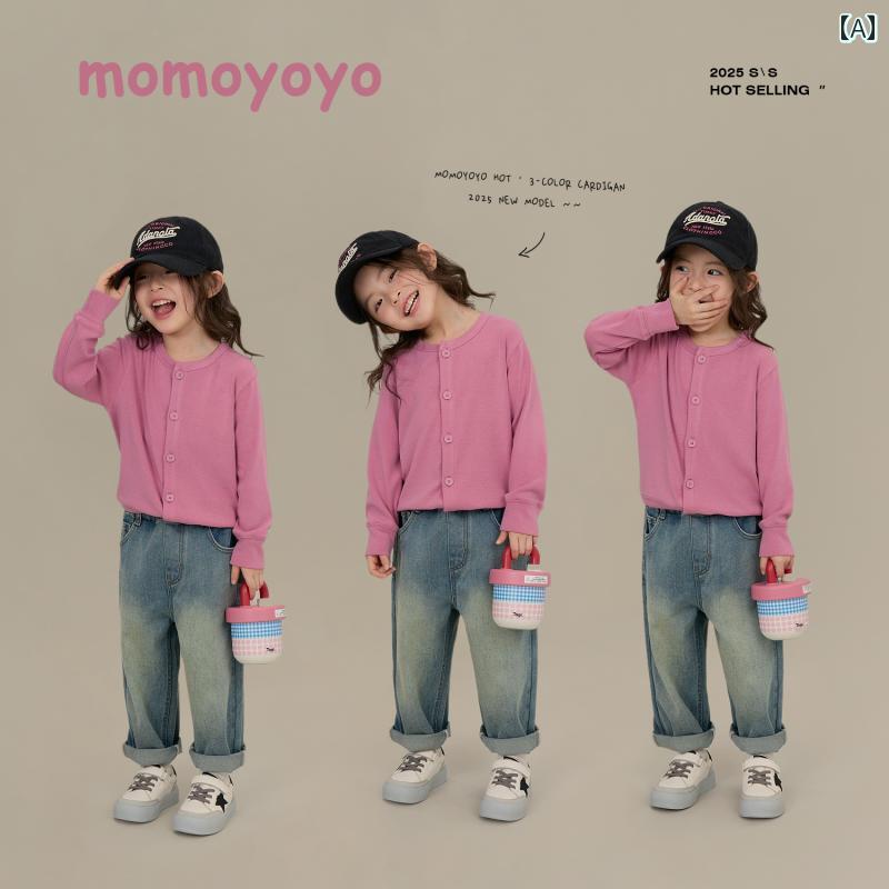 子供服　セーター　ニット Chenchenma 子供服 子供用 ニット セーター 春 男の子 赤ちゃん 伸縮性 肌に 優しい 無地 小さい ジャケット