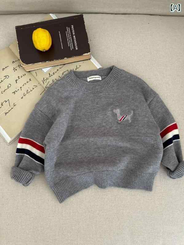 子供服　セーター　ニット ファッション の 子供用 セーター 秋冬 春 小中型 男の子と 女の子 ニット ..