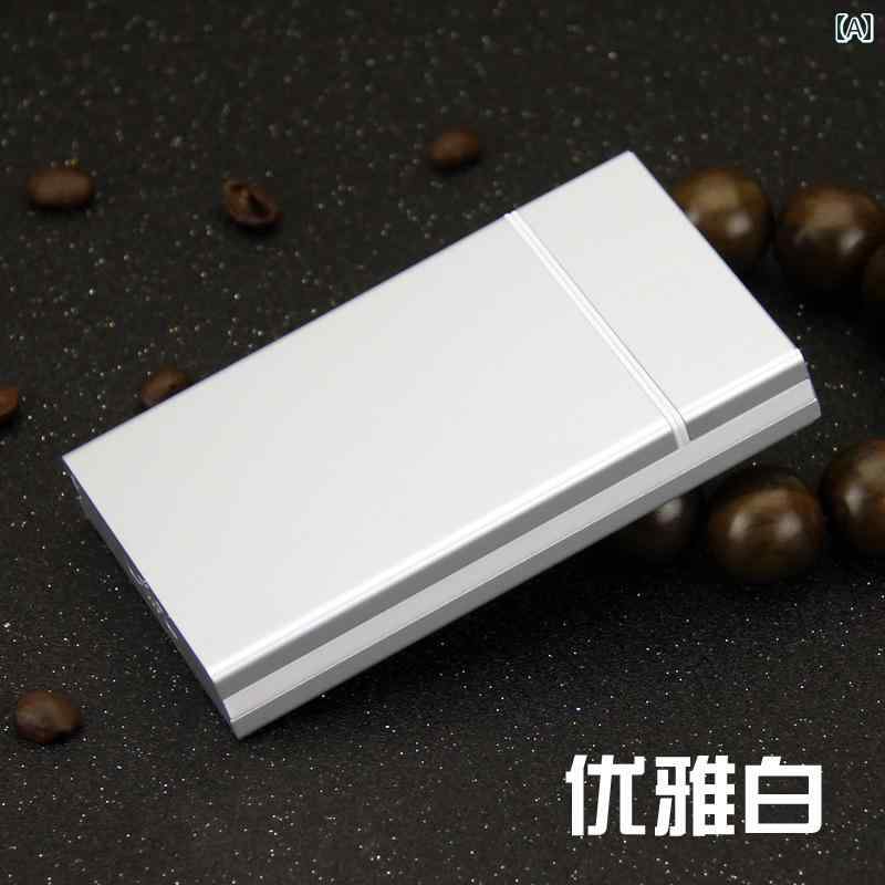 タバコ ケース シガレット Laifu メンズ レディースの スリム タバコ 箱 薄型 自動 ポップ アップ カバー 20個 アルミ 合金 彫刻