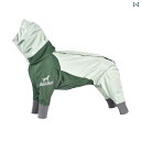 犬用 レインコート BlackDoggy 24 夏用 防水 ペット用 四 足 レインコート アウトドア 犬の 散歩用