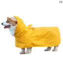 犬用 レインコート 犬用 レインコート ペット用 フル カバー 腹 帯 コーギー 中型 犬 大型 ハスキー ゴールデンレトリバー シェパード 服 防水