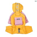犬用 レインコート KAKUZOO 犬 服 防水 防塵 小型 中型 コーギー テディ ポメラニアン 薄手 夏用 犬用 レインコート