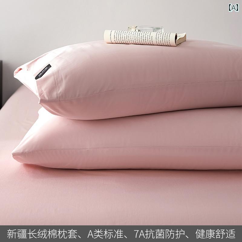 枕　カバー 高級 A級 抗菌 100 SPro長 繊維 綿 枕 カバー 2024年 1 組