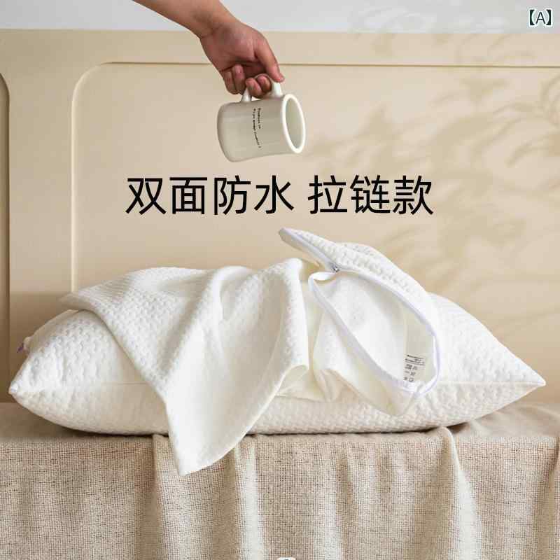 枕　カバー 枕 カバー ダニ 防止 保護 ホテル ライナー バッグ 唾液 頭 皮 油 汗 芯 隔離 層