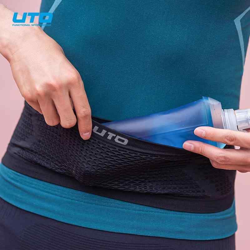 ランニングポーチ　カジュアル UTO プロ マラソン ランニング ウエスト バッグ メンズ スポーツ レディ..