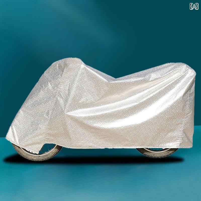 バイク 自転車 カバー 電気 自動車用 日よけ 雨 よけ カバー オートバイ用 オール シーズン 対応 ユニバーサルスノー サンシェード 自転車 用 防風 断熱