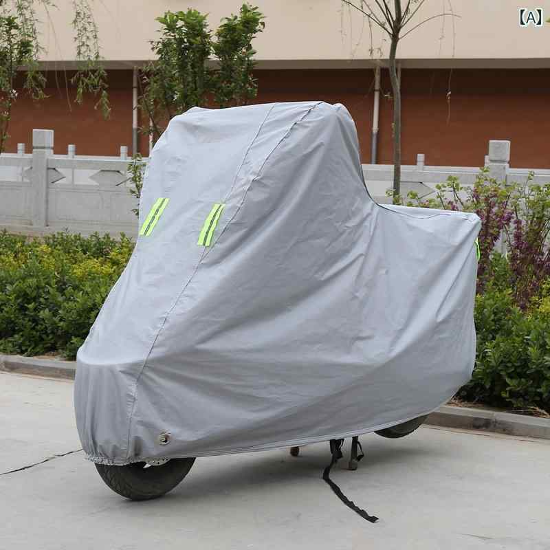 バイク　自転車　カバー ドライバー用 自転車 日焼け防止と 防 雨 小型 電気 自動車 カバー 厚手 サン..