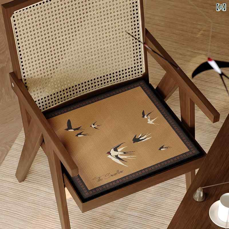 車用　クッション　マット シート 夏 用 冷感 クール ダイニングチェア パッド 滑り止め チェア クッション 夏用 おなら 通気性 クールマット